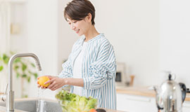 5：タッチレス水栓